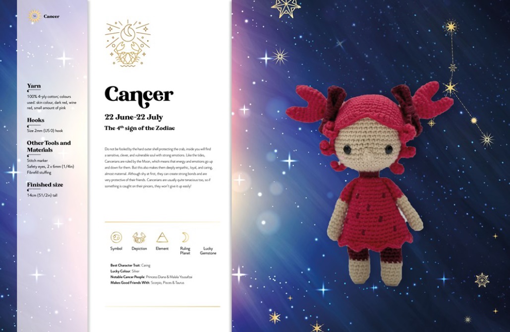  Crochet Zodiac Dolls: Stitch the horoscope with astrological  amigurumi: 9781446309230: Mitrani, Carla: Books